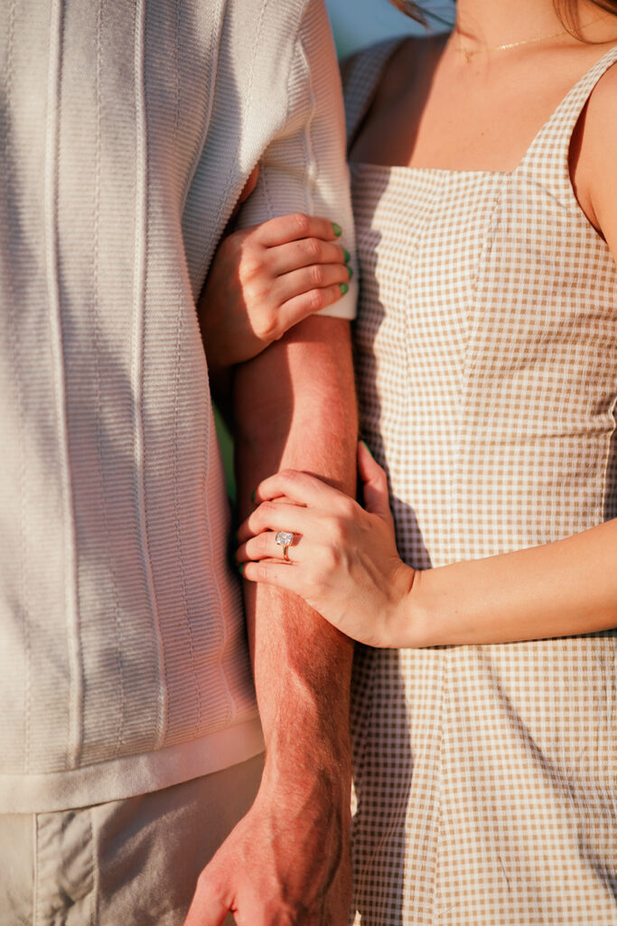 engagement session on film in Texas