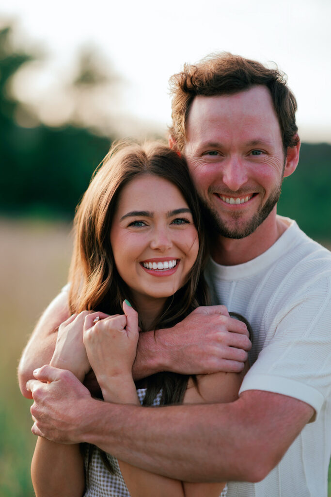 engagement session on film in Texas