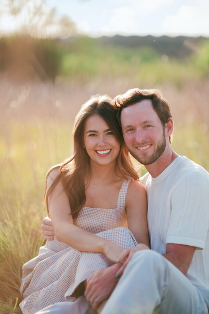 engagement session on film in Texas