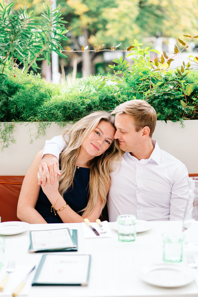 south congress engagement session on film