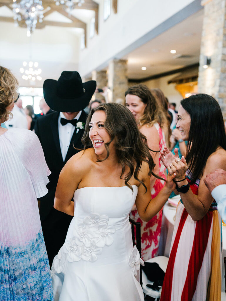 Texas Hill Country wedding cocktail hour
