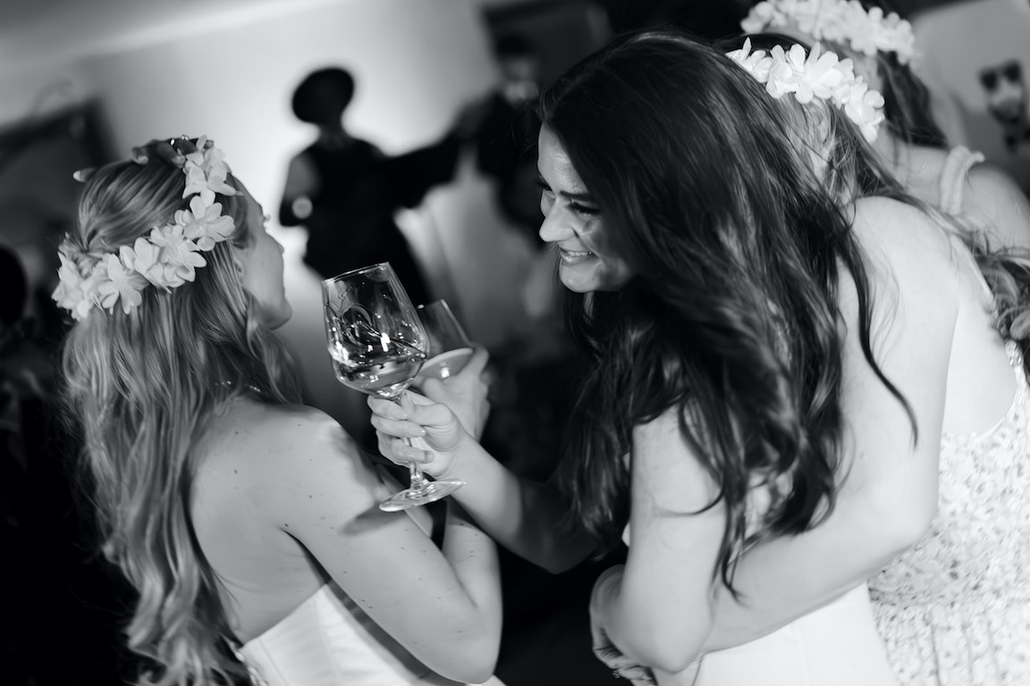 dance party at the reception of a wedding at the austin proper