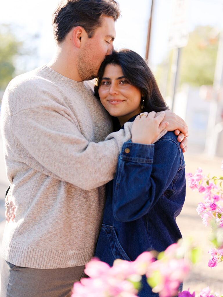 Austin Engagement Photo session on South First Street