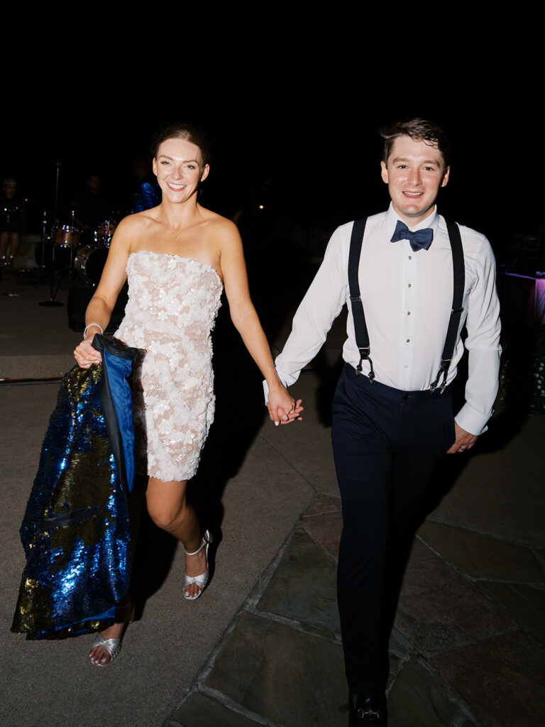 Elegant Texas wedding photography reception surrounded by family and friends