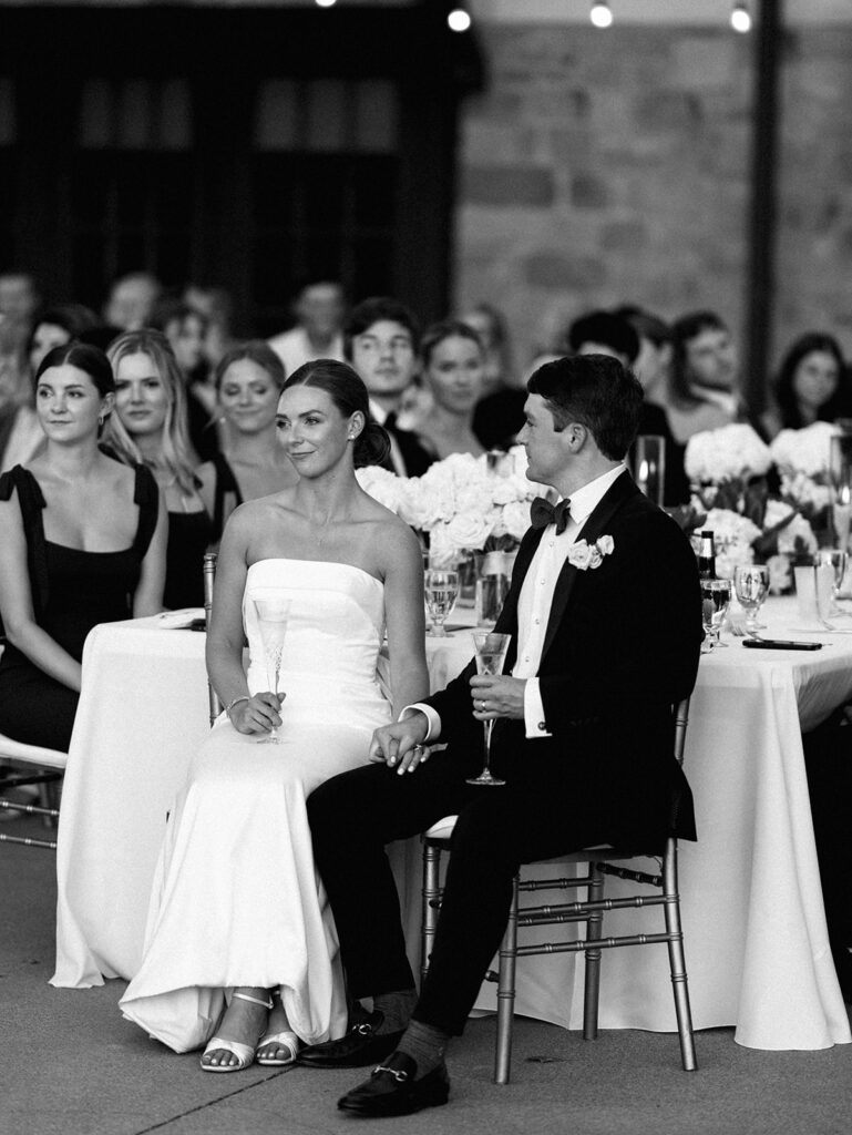 Bride and groom’s first dance during Texas wedding reception