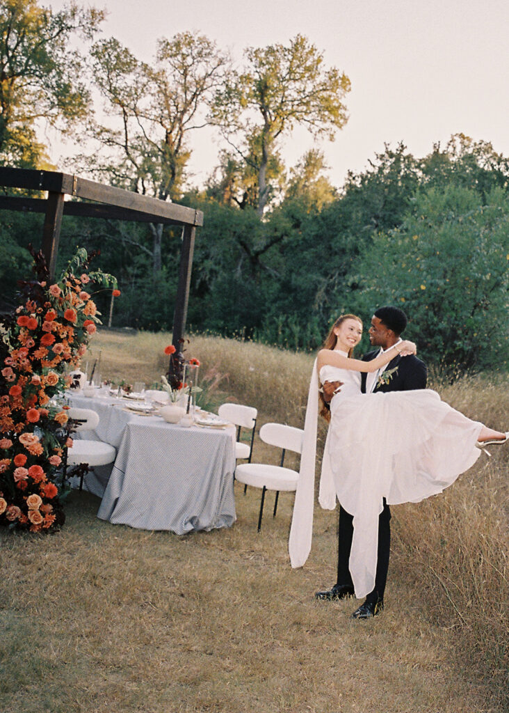 Fall wedding at the Addison Grove on film