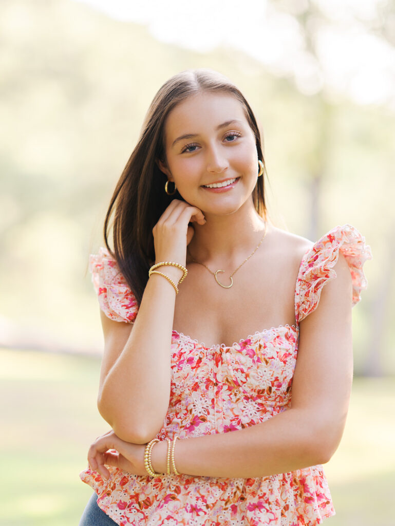 Senior portraits at The Wayback Austin captured by Kelsey Applebaum Photography