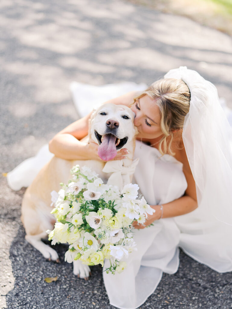 Whimsical yellow wedding photography at Austin garden venue