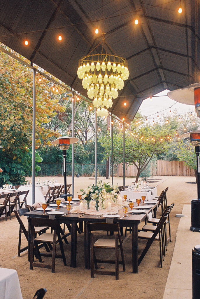 Candid moments from a November wedding at Springdale Station in Austin