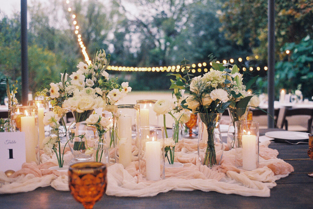 Candid moments from a November wedding at Springdale Station in Austin