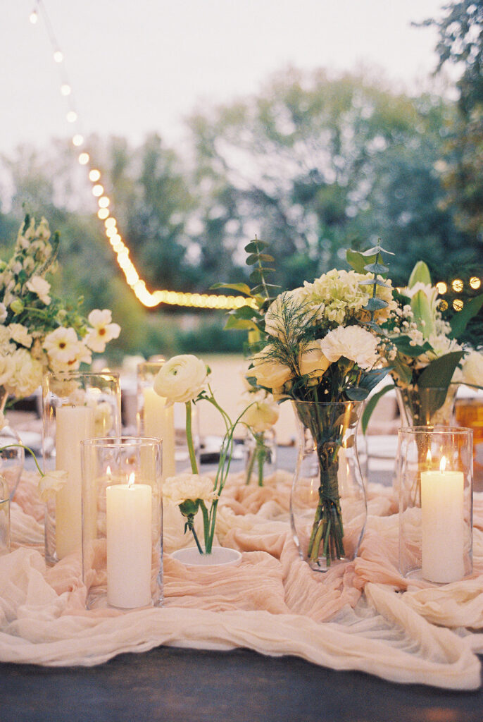 Candid moments from a November wedding at Springdale Station in Austin