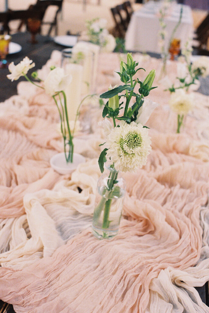 Candid moments from a November wedding at Springdale Station in Austin