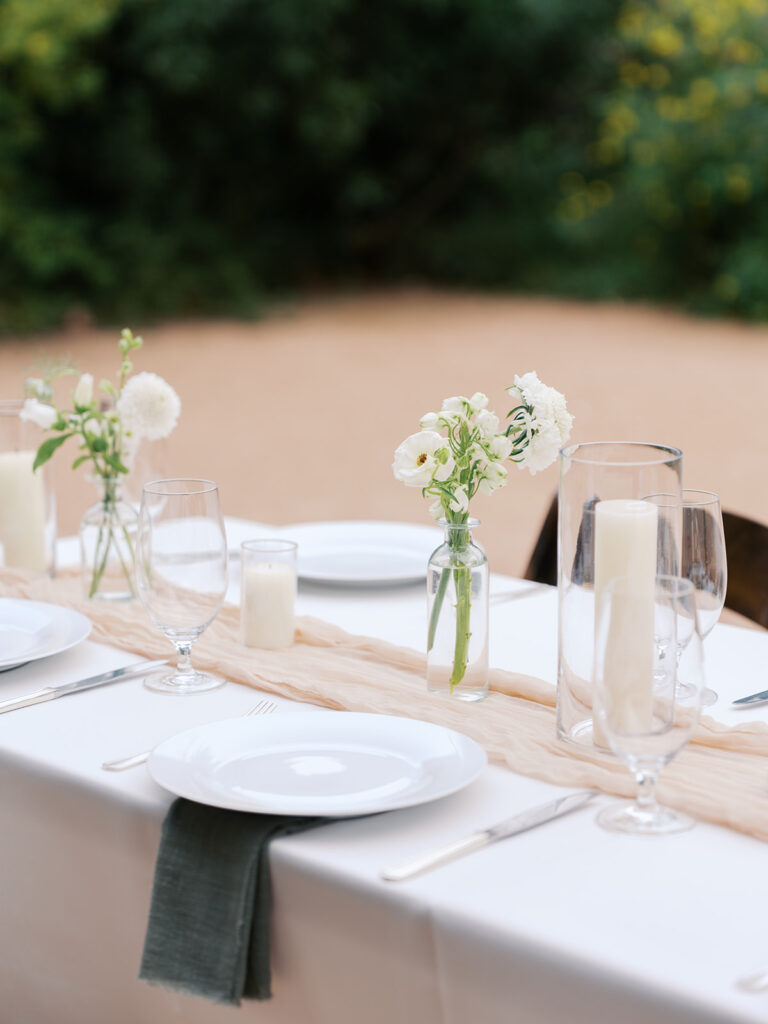 Candid moments from a November wedding at Springdale Station in Austin on film