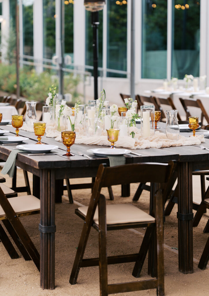 Candid moments from a November wedding at Springdale Station in Austin on film