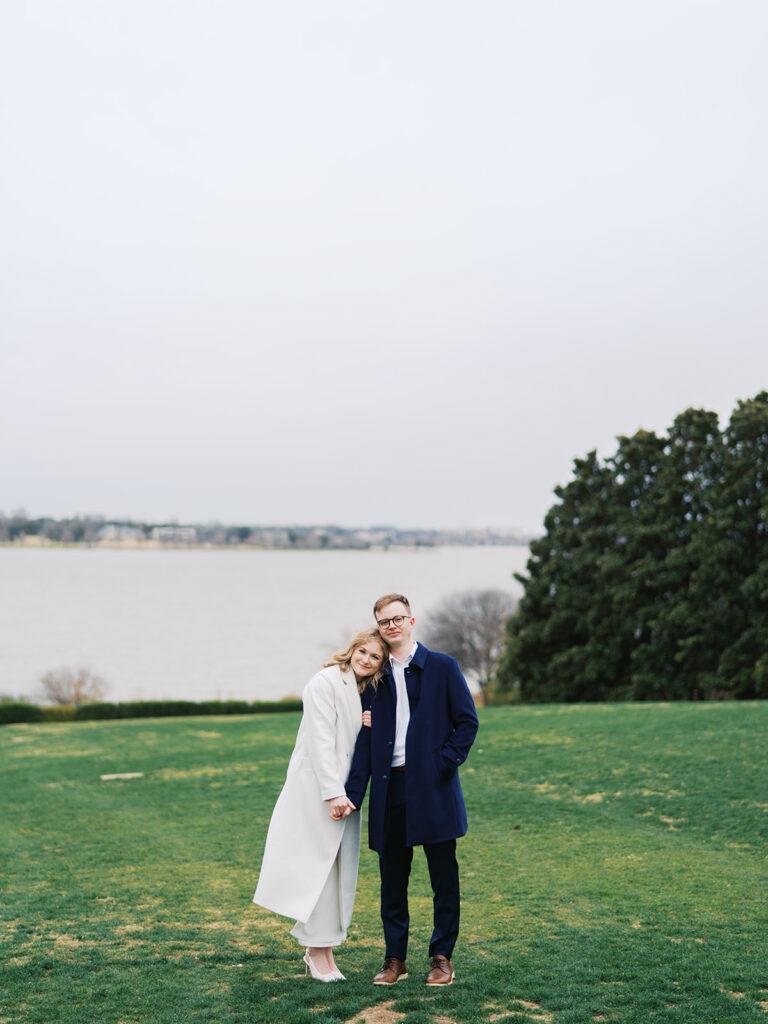 Timeless engagement photos captured on film in Dallas, Texas