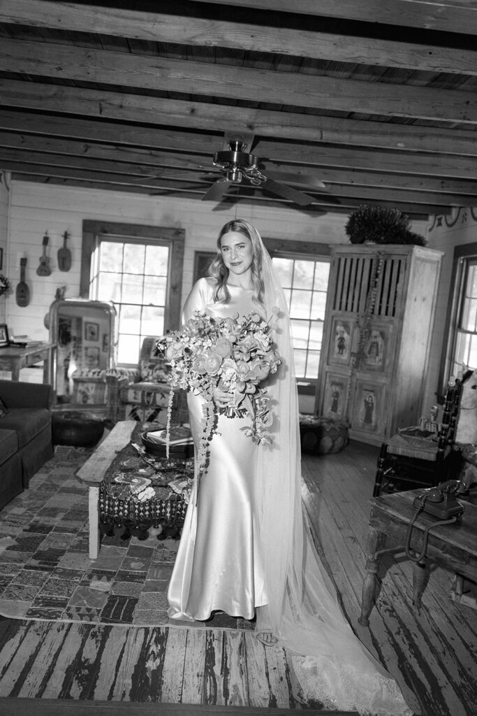 Vibrant Round Top wedding at Rancho Pillow in Texas