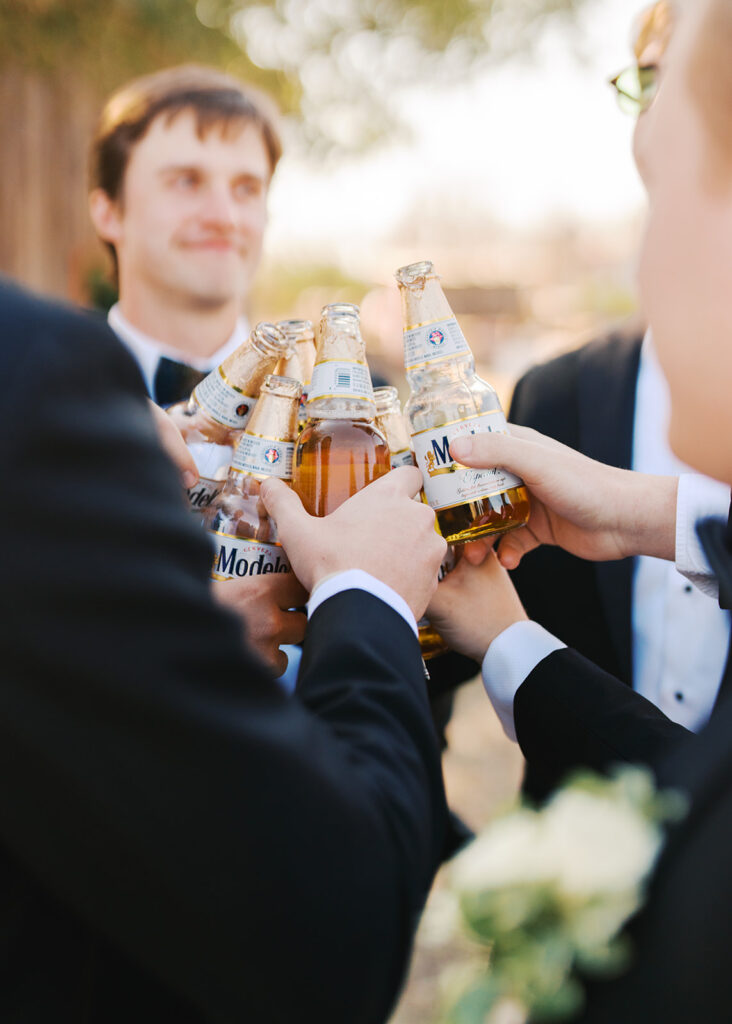 Vibrant Round Top wedding at Rancho Pillow in Texas