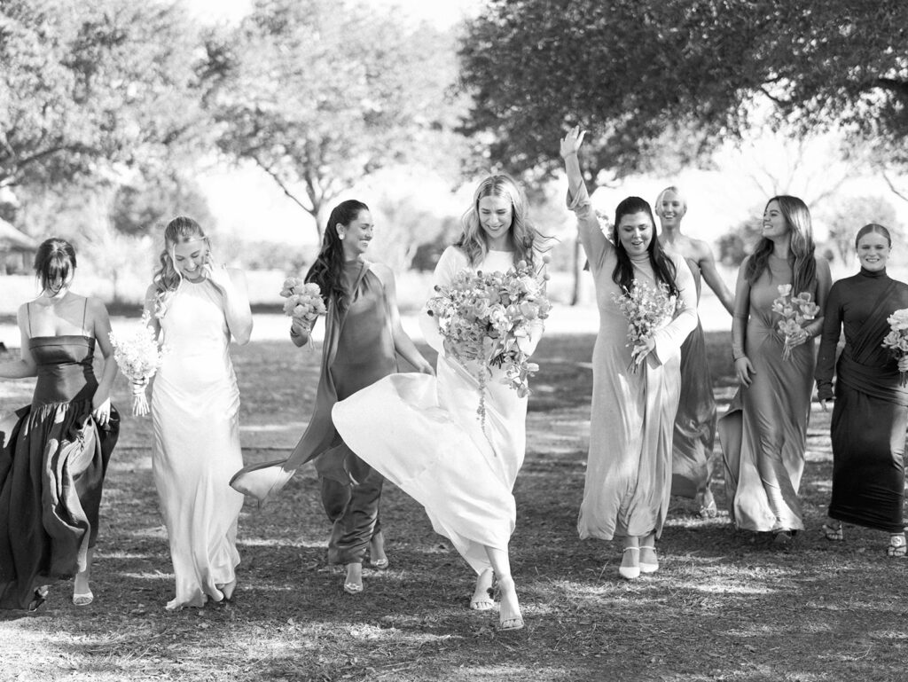 Vibrant Round Top wedding at Rancho Pillow in Texas