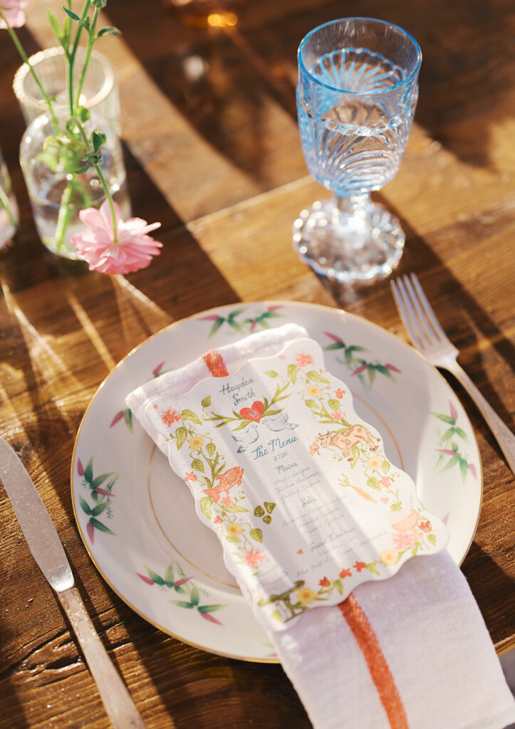 Candid moments from a Round Top Texas wedding photographed on film