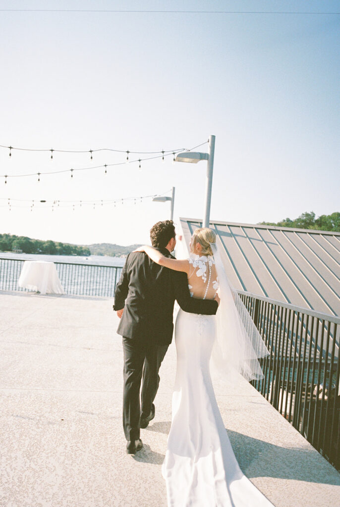 Editorial style wedding film photography in Austin, Texas