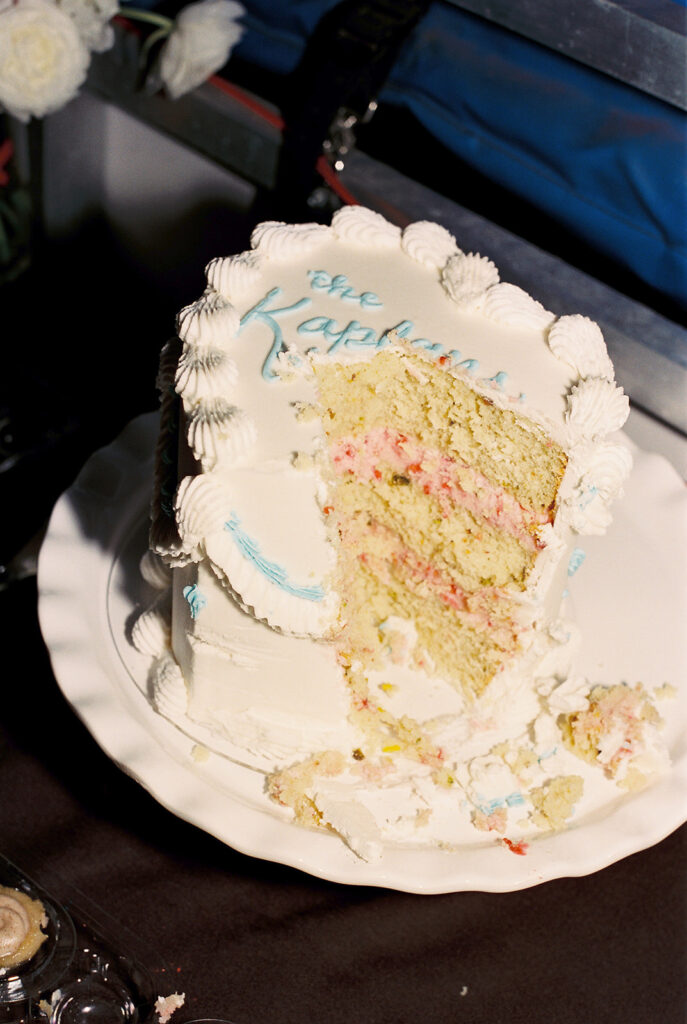 Candid wedding moments captured with film photography in Austin