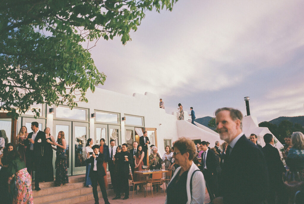 Romantic Austin wedding captured on 35mm film
