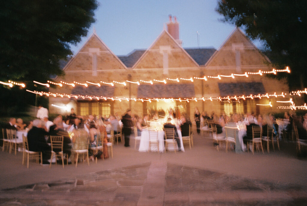 Romantic Austin wedding captured on 35mm film
