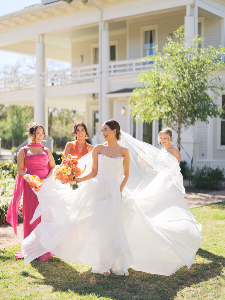 Colorful wedding at The Grand Lady Austin in Austin, Texas