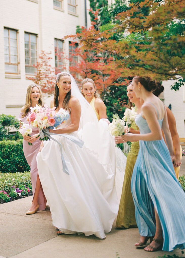 Vibrant Fort Worth Zoo wedding photos captured on film