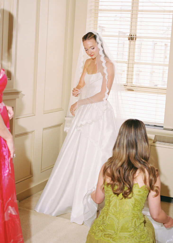 Vibrant Fort Worth Zoo wedding photos captured on film