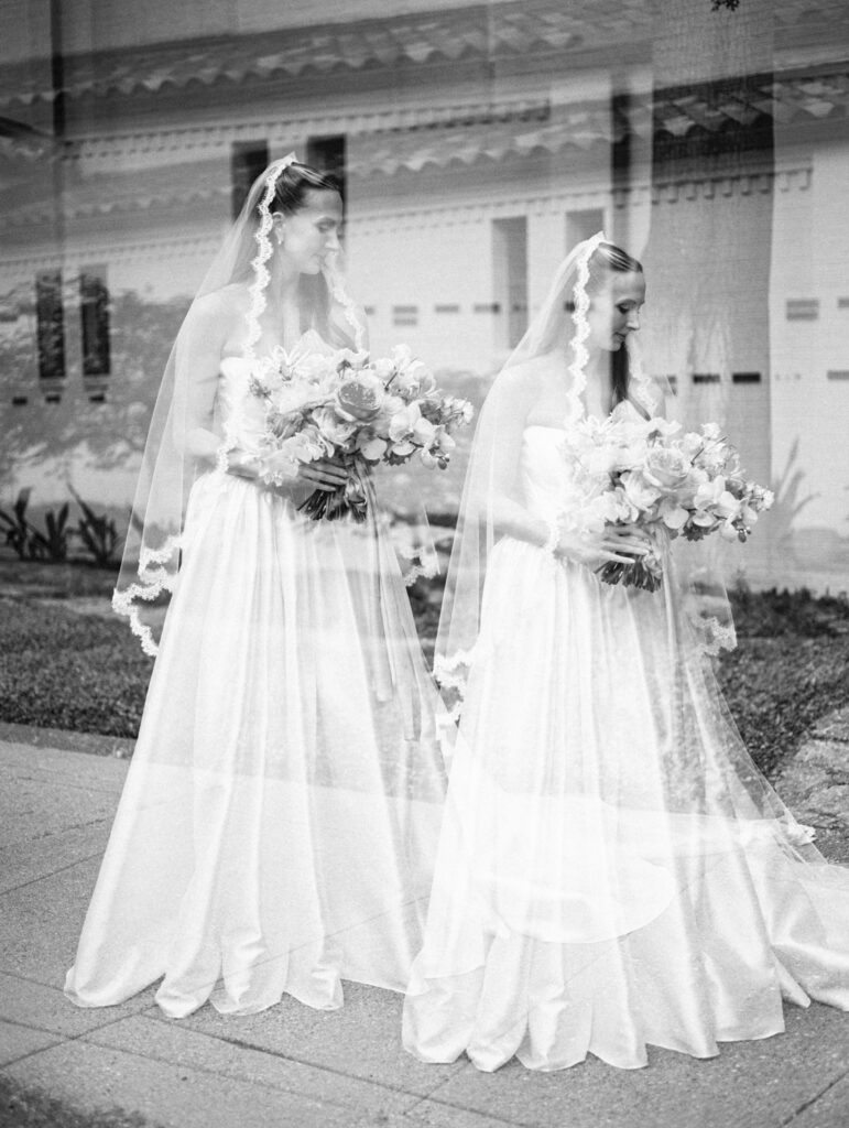 Joyful Fort Worth Zoo wedding with colorful flowers and glowing light