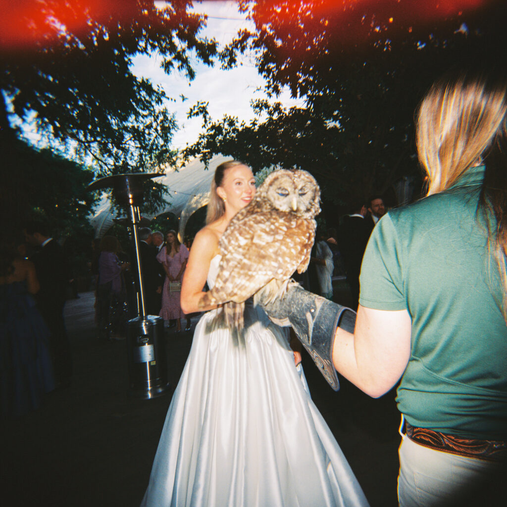 Elegant outdoor wedding portraits at the Fort Worth Zoo