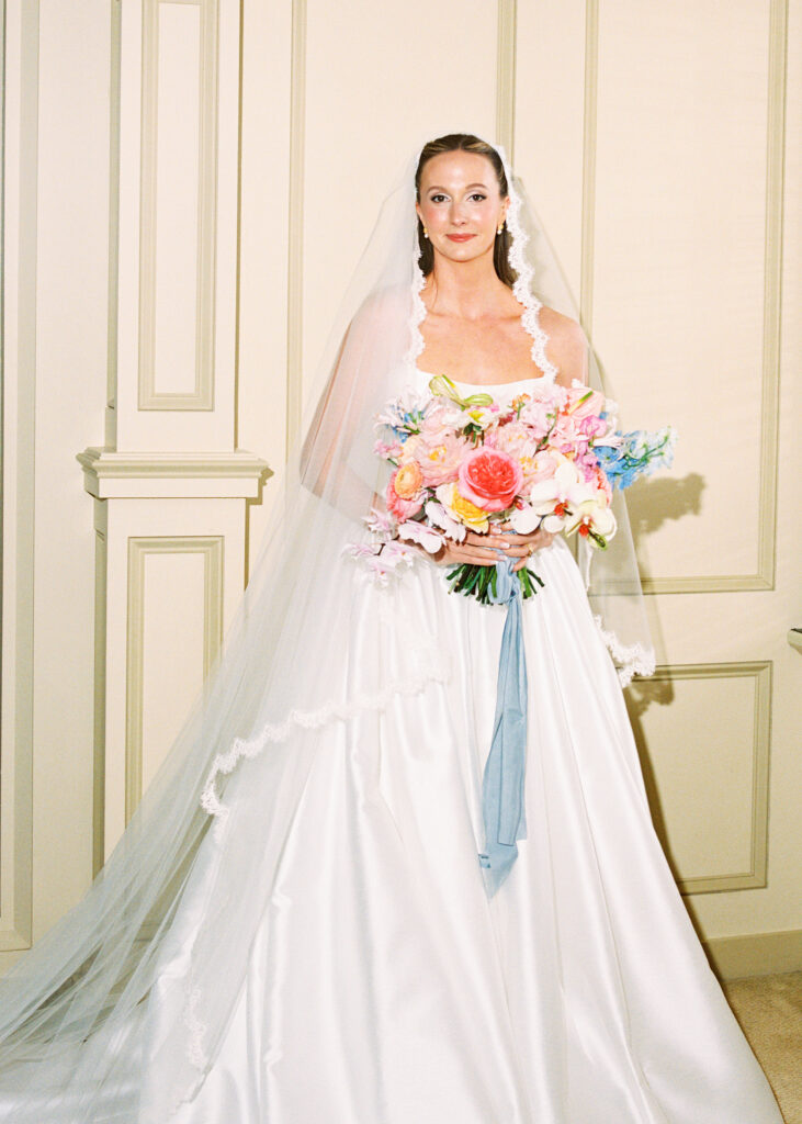 Vibrant Fort Worth Zoo wedding photos captured on film