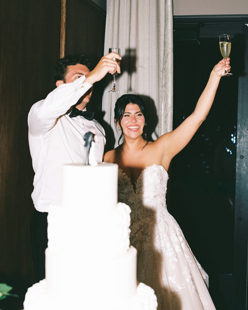 Guests celebrating during an elegant Horseshoe Bay Resort wedding reception filled with joyful dancing, heartfelt moments, and warm Texas hospitality