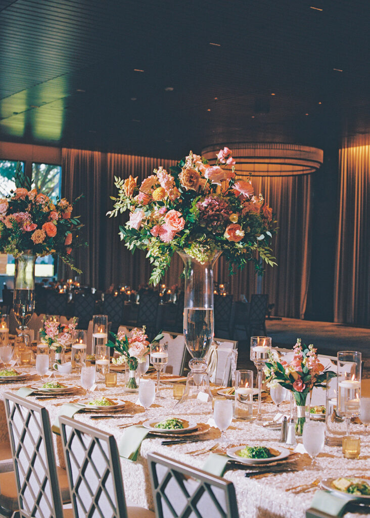 Guests celebrating during an elegant Horseshoe Bay Resort wedding reception filled with joyful dancing, heartfelt moments, and warm Texas hospitality
